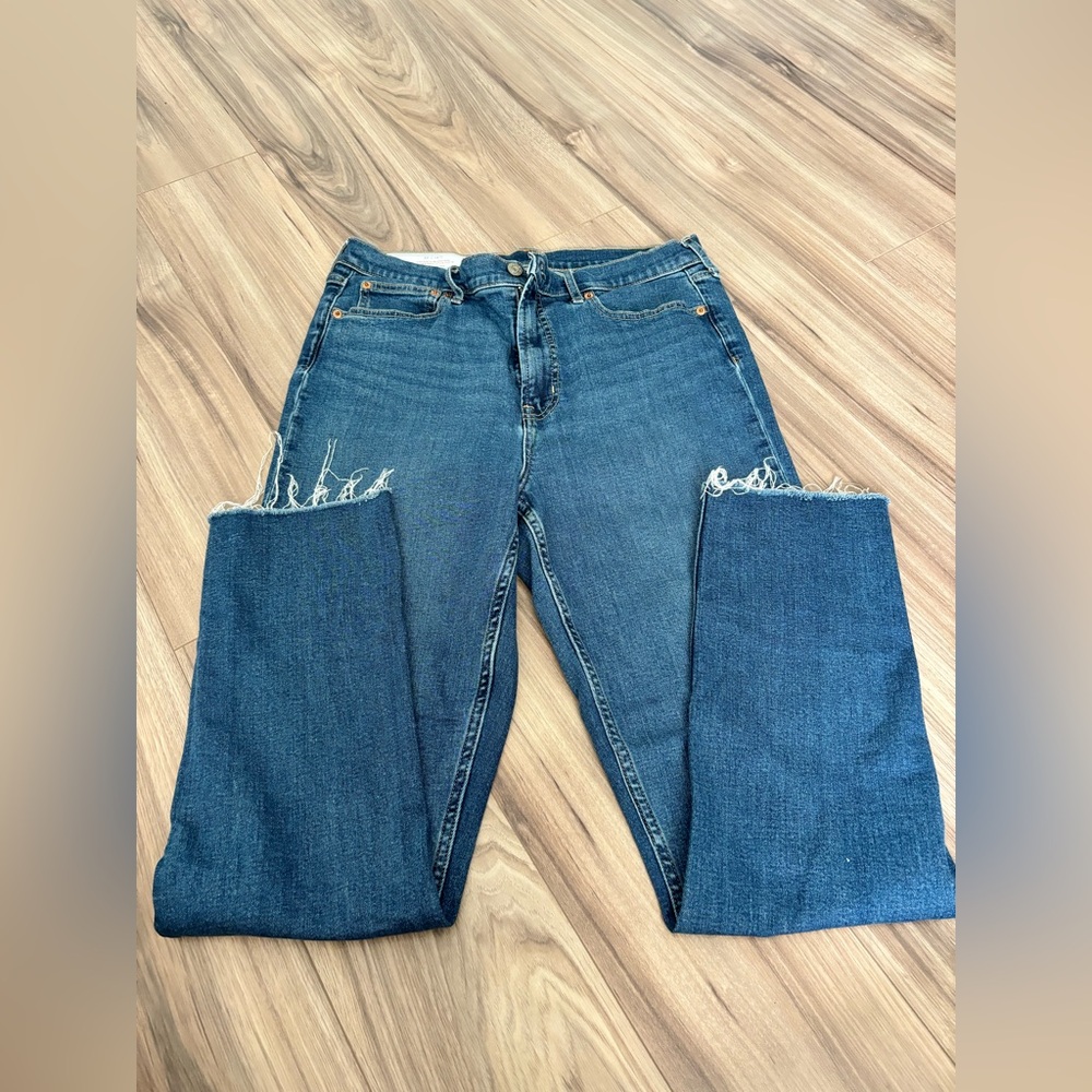 GAP Blue Distressed Women's Jeans